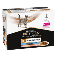 Purina Pro Plan Veterinary Diets NF Advanced Care Renal Function zalm kattenvoer (10 x 85 gram)