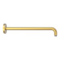 Douchearm Tres Exclusive | 40 cm | Wandmontage | Messing | Rond | 24k Goud mat