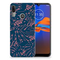 Motorola Moto E6 Plus TPU Case Palm Leaves