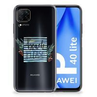 Huawei P40 Lite Telefoonhoesje met Naam Boho Beach - thumbnail