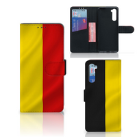 OnePlus Nord Bookstyle Case Belgische Vlag - thumbnail