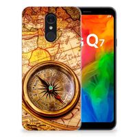 LG Q7 Siliconen Back Cover Kompas - thumbnail