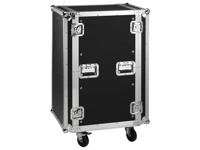 IMG STAGELINE MR-720 19 inch rack 20 HE Hout Incl. greep, Incl. wielen