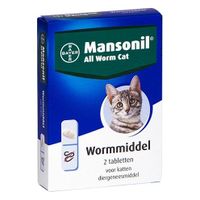 Mansonil Kat all worm tabletten