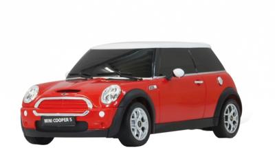 Rastar RC Mini Cooper S jongens 40 MHz 1:18 rood Rastar RC Mini Cooper S jongens 40 MHz 1:18 rood