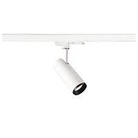SLV NUMINOS®, DALI S, 3-fasen-systeemlamp, LED-3-fasen-spot, spot, plafondspot, plafondlamp, railsysteem, binnenverlichting, 4000 K, 10,42 W, 1100 lm, wit, dimbaar, 60 graden