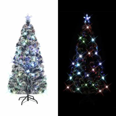 vidaXL Kunstkerstboom met standaard/LED 150 cm glasvezel vidaXL Kunstkerstboom met standaard/LED 150 cm glasvezel