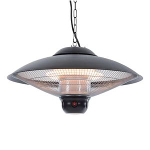 Sunred Sunred Hangende verwarmer Sirius 2100 W halogeen zwart CE09B