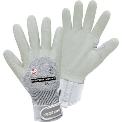 L+D COMFORT worker 1180SB-9 katoen-elastaan, nitril werkhandschoen maat (handschoenen): 9 1 Pa
