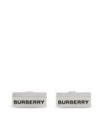 Burberry boutons de manchette à design gravé - Argent