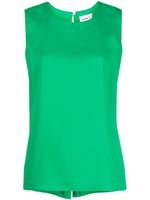 P.A.R.O.S.H. blouse à design sans manches - Vert