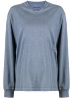 Alexander Wang sweat à logo imprimé - Gris