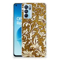 Siliconen Hoesje OPPO Reno 6 5G Barok Goud - thumbnail