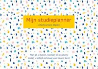 ZNU studieplanner Terrazzo 30 x 21 cm papier geel
