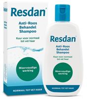 Resdan Medicinale Anti Roos Shampoo Normaal tot Vet Haar - 125 ml