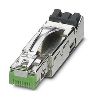 Phoenix Contact CUC-IND-C1ZNI-S/R4IE8 RJ45-connector 1421607 Stekker, recht Aantal polen (sensoren) 8 Groen 1 stuk(s)