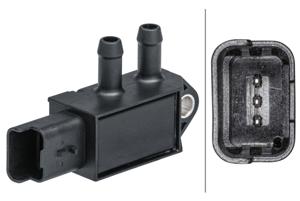 Sensor, uitlaatgasdruk HELLA, u.a. für Renault, Nissan, Dacia, Mercedes-Benz, Infiniti