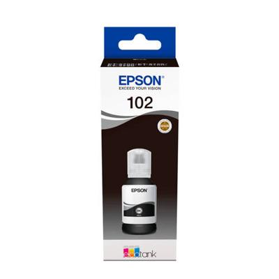 Epson 102 EcoTank Pigment Black ink bottle Epson 102 EcoTank Pigment Black ink bottle