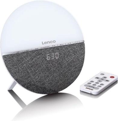 Lenco CRW-4 Klok Digitaal Grijs, Wit Lenco CRW-4 Klok Digitaal Grijs, Wit