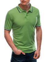 Ombre - heren poloshirt groen - S1673