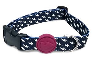 MORSO HALSBAND HOND GERECYCLED POWER FLOW ZWART 43-70X2,5 CM