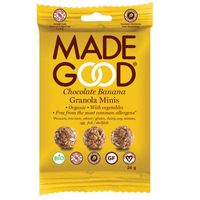 Made Good Granola minis chocolate banana bio (24 gr) - thumbnail