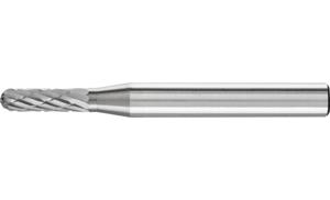 PFERD 21104926 Freesstift Wals Lengte 55 mm Afmeting, Ø 4 mm Werklengte 13 mm Schachtdiameter 6 mm