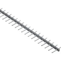 W & P Products Male header (precisie) Aantal rijen: 1 Aantal polen per rij: 8 823-08-5-1-1 1 stuk(s) - thumbnail