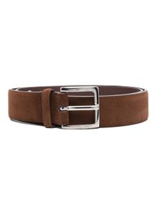 Orciani ceinture en daim à boucle - Marron