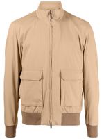 Herno zip-up bomber jacket - Marron - thumbnail