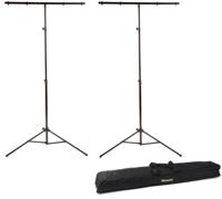 BeamZ T-bar lichtstandaardset met tas - hoogte 2.75 mtr