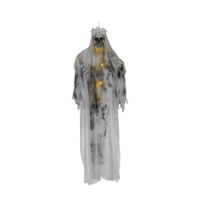 Fiestas Horror/halloween decoratie skelet spook bruid pop - met licht - 180 cm - thumbnail