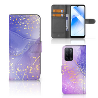 Hoesje voor OPPO A16/A16s/A54s Watercolor Paars