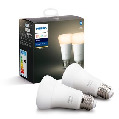 Philips Hue - 2-Pack Bulb Wit E27