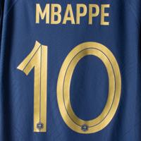 Mbappe 10 (Officiële Frankrijk Bedrukking 2022-2023)