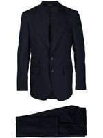 TOM FORD costume à veste à simple boutonnage - Bleu - thumbnail