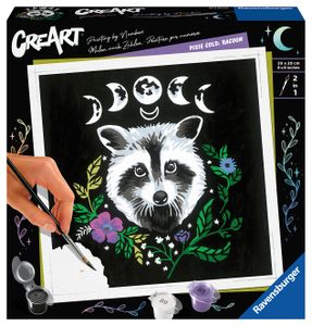 Ravensburger creart pixie cold edition raccoon