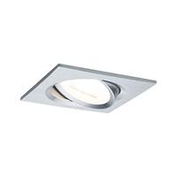 Inbouw LED Nova vierkante 1x6,5W GU10 aluminium draaibaar geroteerd 934,37
