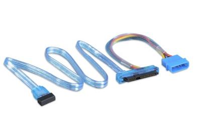 Akasa AK-CB059 Blauw UV enkele SAS-kabel