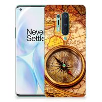 OnePlus 8 Pro Siliconen Back Cover Kompas - thumbnail