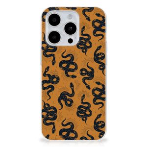 TPU Hoesje voor iPhone 15 Pro Max Snakes