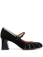 Chie Mihara Aguta 70mm suede pumps - Noir