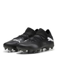 PUMA Future 7 Match Fg/Ag voetbalschoen voor heren, Puma Zwart Puma Wit, 44 EU