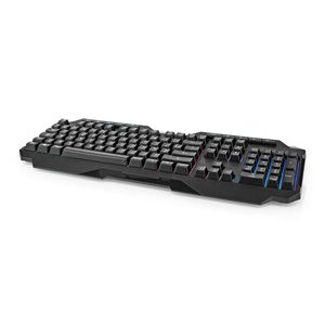 Bedraad Gaming Toetsenbord | USB Type-A | Membrane Toetsen | LED | AZERTY | Frans | Lengte stroomkab