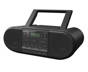 Panasonic RX-D500EG-K Radio/CD-speler VHF (FM) CD, FM, USB Zwart