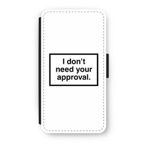 Don't need approval: iPhone XS Flip Hoesje