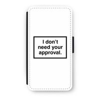 Don't need approval: iPhone XS Flip Hoesje