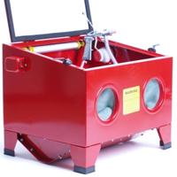 ES Zandstraalkast Tafel Model 59 x 49 x 49 cm. -(B x H. x D.)