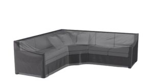 Platinum Aerocover loungesethoes 300x300x90x65 cm - L-vorm trapeze