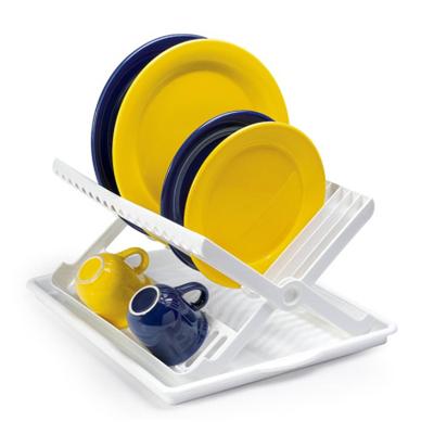 Wit Afdruiprek 2-laags Met Lekbak 37 X 33 X 21 Cm - Afdruiprekken